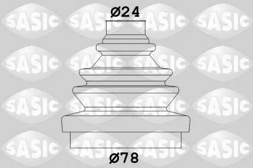 Bellow Kit, drive shaft SASIC 2933013)