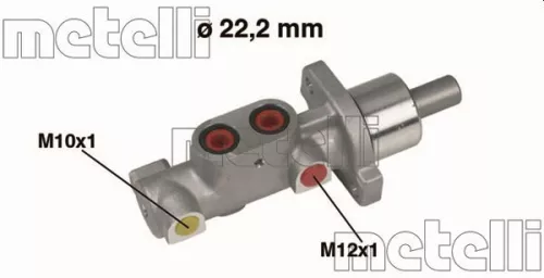 Remhoofdremcilinder METELLI 05-0365)
