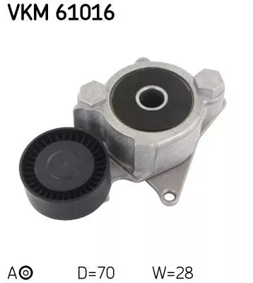 Riemspanner, V-geribbelde riem SKF VKM 61016)
