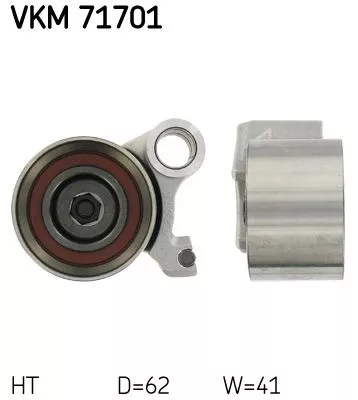 Spanrol, distributieriem SKF VKM 71701)