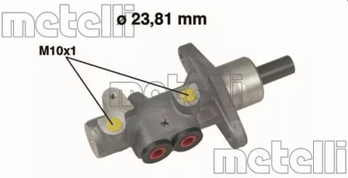 Remhoofdremcilinder METELLI 05-0490)