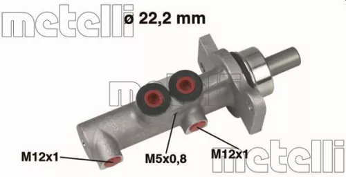 Remhoofdremcilinder METELLI 05-0423)