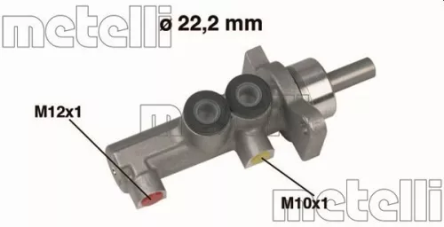 Remhoofdremcilinder METELLI 05-0381)