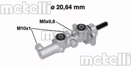 Remhoofdremcilinder METELLI 05-0734)
