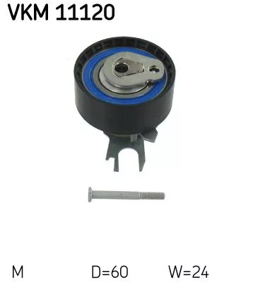Tensioner Pulley, timing belt SKF VKM 11120)