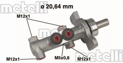 Remhoofdremcilinder METELLI 05-0422)