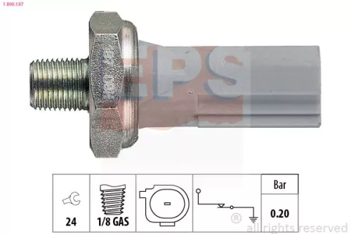 Oil Pressure Switch EPS 1.800.187)