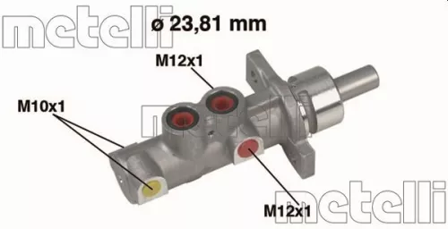 Remhoofdremcilinder METELLI 05-0362)