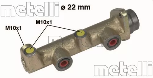 Remhoofdremcilinder METELLI 05-0134)