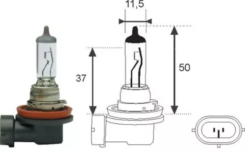 Lamp MAGNETI MARELLI 002547100000)