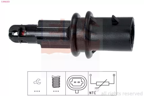 Sensor, intake air temperature EPS 1.994.033)
