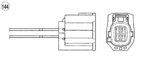 Zuurstofsensor NTK 90396)