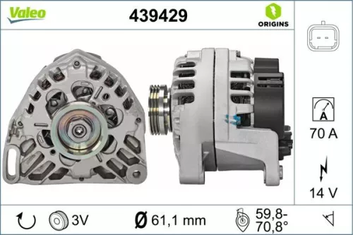 Dynamo VALEO 439429)