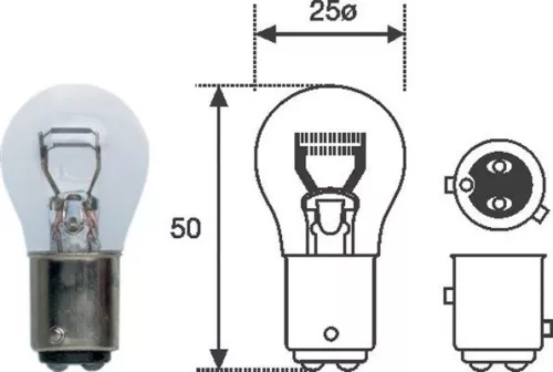 Lamp MAGNETI MARELLI 008529100000)