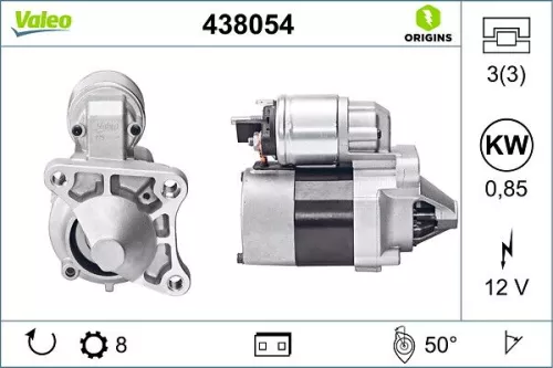 Starter VALEO 438054)