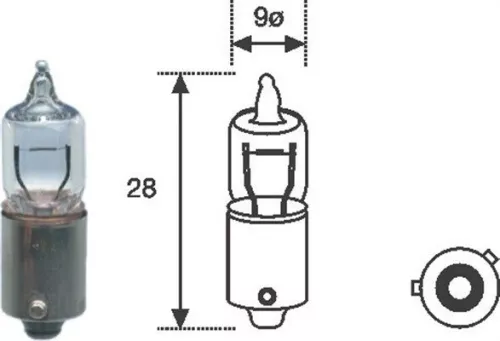 Lamp MAGNETI MARELLI 002701100000)