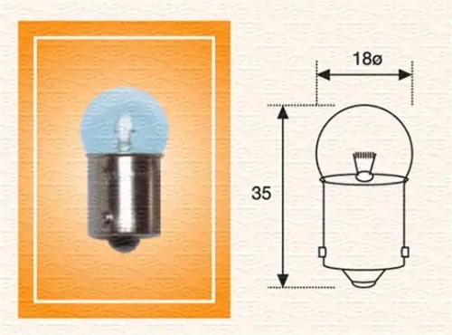 Lamp MAGNETI MARELLI 004009100000)
