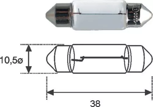 Lamp MAGNETI MARELLI 009418100000)