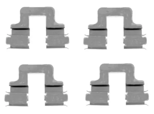 Accessoirekit, schijfremblokken TEXTAR 82509000)