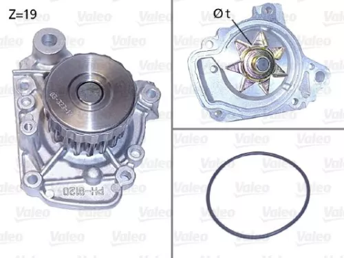 Waterpomp, motorkoeling VALEO 506811)