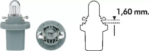 Lamp MAGNETI MARELLI 003724100000)