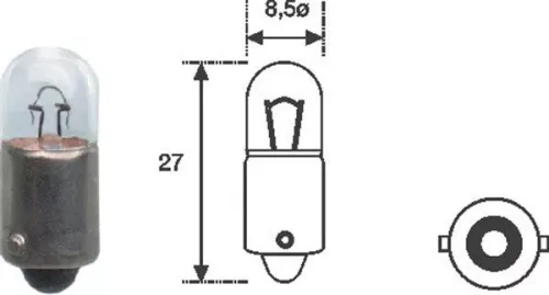 Lamp MAGNETI MARELLI 002893100000)