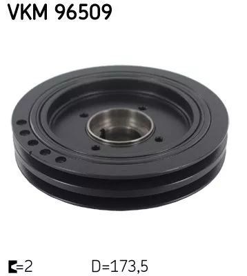 Riempoelie, krukas SKF VKM 96509)
