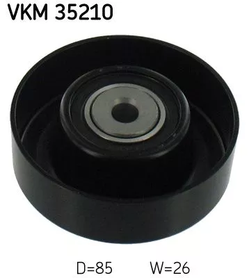 Ombuigings-/geleidingspoelie, V-geribbelde riem SKF VKM 35210)