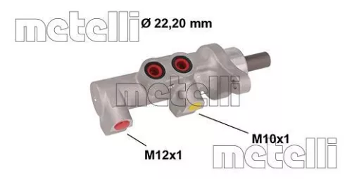 Remhoofdremcilinder METELLI 05-0847)