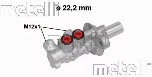 Remhoofdremcilinder METELLI 05-0757)