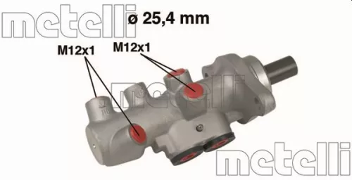 Remhoofdremcilinder METELLI 05-0607)