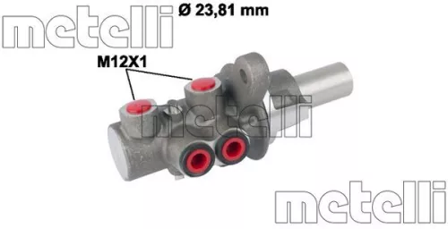 Remhoofdremcilinder METELLI 05-0779)
