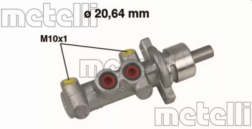 Remhoofdremcilinder METELLI 05-0396)