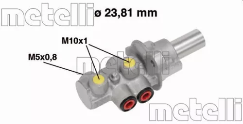 Remhoofdremcilinder METELLI 05-0683)