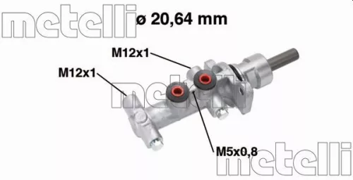 Remhoofdremcilinder METELLI 05-0768)