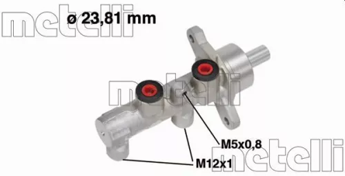 Remhoofdremcilinder METELLI 05-0712)