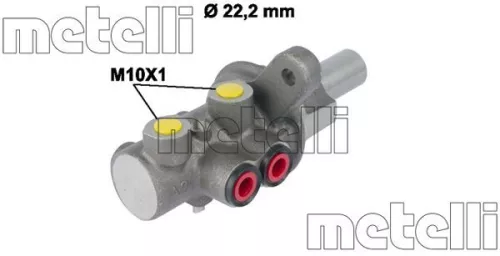 Remhoofdremcilinder METELLI 05-0730)