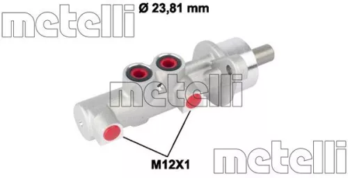 Remhoofdremcilinder METELLI 05-0788)