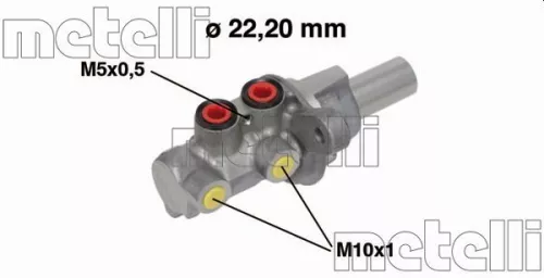 Remhoofdremcilinder METELLI 05-0684)