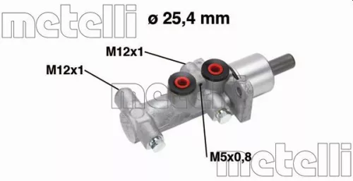 Remhoofdremcilinder METELLI 05-0767)