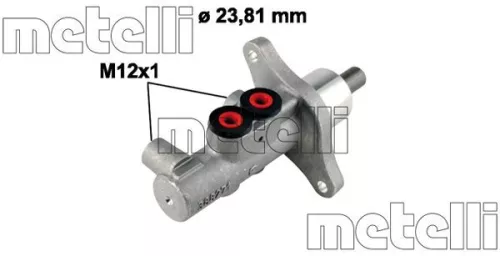 Remhoofdremcilinder METELLI 05-0776)