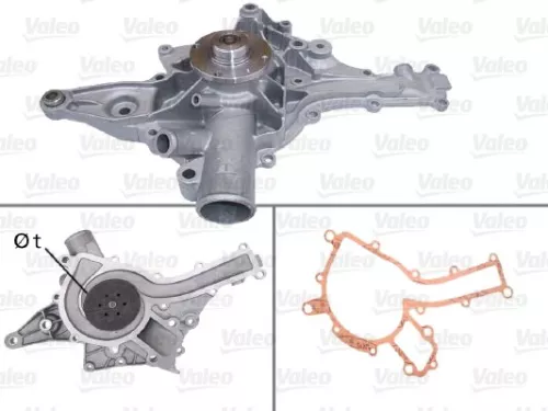 Waterpomp, motorkoeling VALEO 506832)