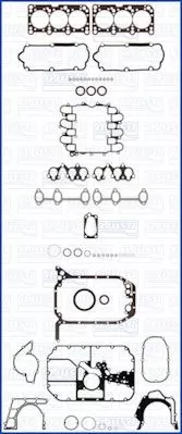 Complete pakkingset, motor AJUSA 50176600)