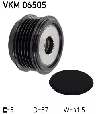 Vrijloopkoppeling van de dynamo SKF VKM 06505)
