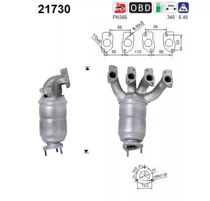 Katalysator AS 21730)
