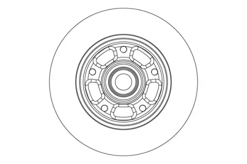 Brake Disc TRW DF6549BS)