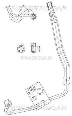 Hydraulische slang, stuurinrichting TRISCAN 8516 11014)