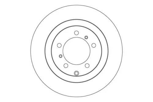 Remschijf TRW DF4616S)