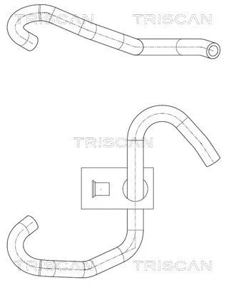 Hydraulische slang, stuurinrichting TRISCAN 8516 27006)