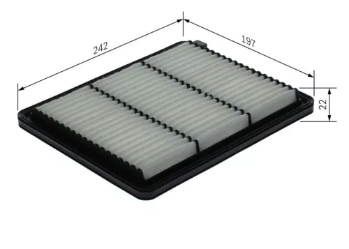 Luchtfilter BOSCH F 026 400 695)